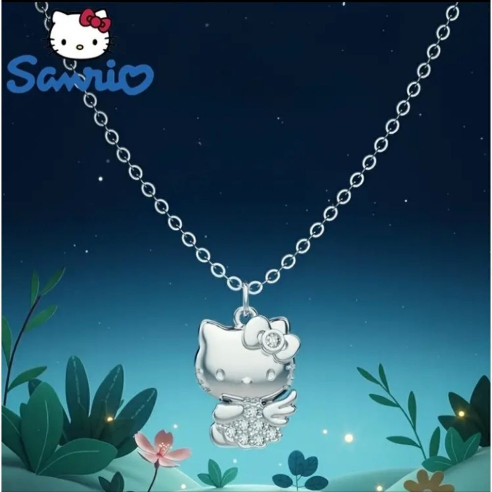Hello Kitty Silver Necklace
